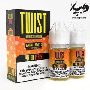 سالت هلو لیموناد توییست Twist Yellow Peach