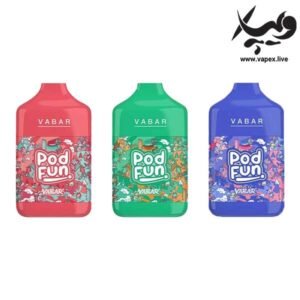 پاد یکبار مصرف پاد فان وبار Vabar Pod Fun 10000 Puffs