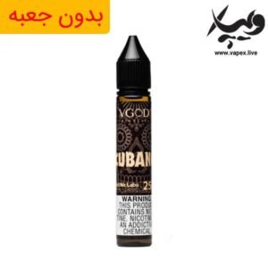 سالت کوبانو تنباکو وانیل ویگاد (بدون جعبه) ۲۵ میلی گرم VGOD Cubano 25MG