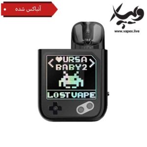 پاد اورسا بیبی ۲ لاست ویپ آنباکس شده Lost Vape Ursa Baby 2 Unboxed