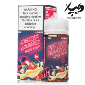 جویس کاستارد مانستر میکس بری Custard Monster Mixed Berry 100ML