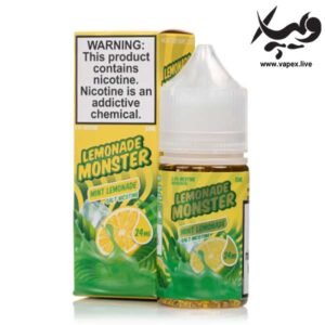 سالت لیموناد نعنا لیموناد مانستر Lemonade Monster Mint Lemonade