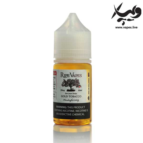 سالت تنباکو گلد رایپ ویپز Ripe Vapes Gold Tobacco