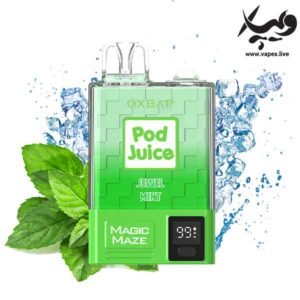 پاد یکبار مصرف اوکسبار پاد جویس ۱۰۰۰۰ پاف نعنا Pod Juice Jewel Mint