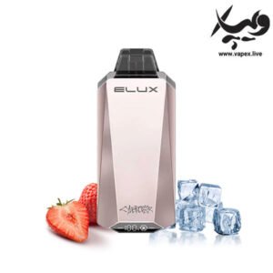 پاد یکبار مصرف ایلاکس سایبر اور ۱۰۰۰۰ پاف توت فرنگی یخ CyberOver Strawberry Ice