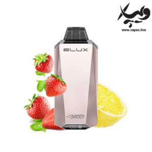 پاد یکبار مصرف ایلاکس سایبر اور ۱۰۰۰۰ پاف سیروپ توت فرنگی لیموناد CyberOver Pink Lemonade