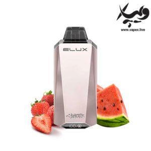 پاد یکبار مصرف ایلاکس سایبر اور ۱۰۰۰۰ پاف هندوانه توت فرنگی CyberOver Watermelon Strawberry