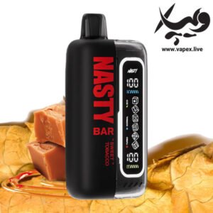 پاد یکبار مصرف نستی بار ۲۰۰۰۰ پاف تنباکو شیرین Bar Sweet Tobacco