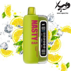 پاد یکبار مصرف نستی بار ۲۰۰۰۰ پاف لیموناد Bar Citronnade Twist