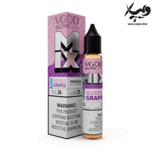 سالت آدامس انگور یخ ویگاد VGOD Mix Bubble Grape Ice