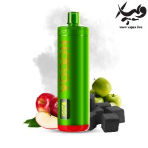 ویپ یکبار مصرف نستی هوکا ۱۵۰۰۰ پاف شیشا دو سیب Hooqa Shisha Double Apple