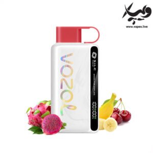 پاد یکبار مصرف وزول استار ۱۲۰۰۰ پاف دراگون فروت موز گیلاس Vozol Star Dragon Fruit Banana Cherry