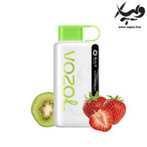 پاد یکبار مصرف وزول استار ۱۲۰۰۰ پاف توت فرنگی کیوی Vozol Star Strawberry Kiwi