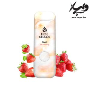 کارتریج قلیان ویپی اکسترا لیال ۹۹۰۰ پاف توت فرنگی Layal Strawberry