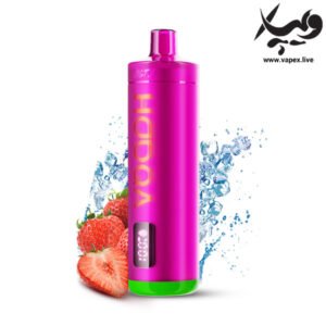 ویپ یکبار مصرف نستی هوکا ۱۵۰۰۰ پاف توت فرنگی یخ Hooqa Strawberry Ice