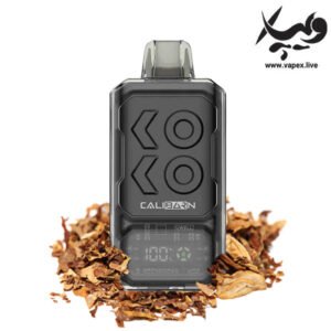 پاد یکبار مصرف کالیبرن بار اس ۱۶۰۰۰ پاف وانیل تنباکو Caliburn Bar Vanilla Tobacco