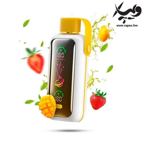 پاد یکبار مصرف وزول استار ۲۰۰۰۰ پاف توت فرنگی هندوانه Star Strawberry Watermelon