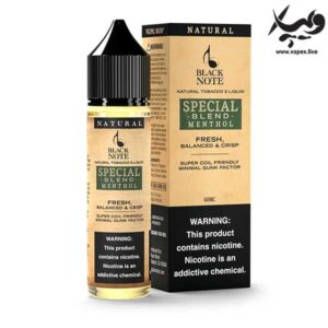 جویس اسپشال بلند منتول بلک نوت Black Note Special Blend 60ML