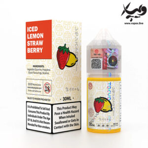 سالت کلاسیک آیس توت‌فرنگی لیمو توکیو Tokyo Classic Ice Strawberry Lemon Salt 30ML