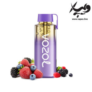 پاد یکبار مصرف وزول نئون پرو ۱۲۰۰۰ پاف ترکیب توت‌ها Vozol Neon Pro Mixed Berries
