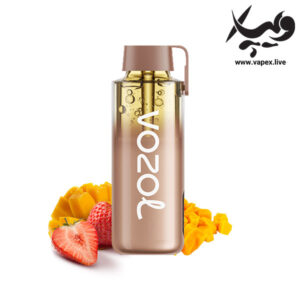 پاد یکبار مصرف وزول نئون پرو ۱۲۰۰۰ پاف توت‌فرنگی انبه Vozol Neon Pro Strawberry Mango