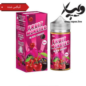 جویس فروت مانستر بلک چری ۱۲۰ میل آنباکس شده Fruit Monster Black Cherry 120ML Unboxed