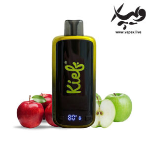 پاد یکبار مصرف کیف اکسترا ۳۰۰۰۰ پاف دو سیب Kief 30K Double Apple