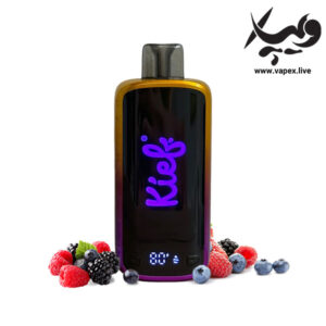 پاد یکبار مصرف کیف اکسترا ۳۰۰۰۰ پاف میکس بری Kief 30K Mixed Berry