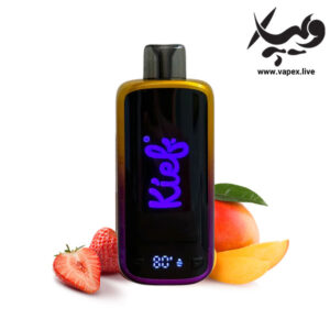 پاد یکبار مصرف کیف اکسترا ۳۰۰۰۰ پاف توت‌فرنگی انبه Kief 30K Strawberry Mango