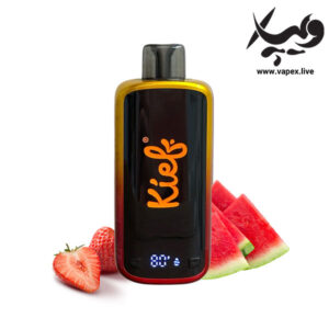 پاد یکبار مصرف کیف اکسترا ۳۰۰۰۰ پاف توت‌فرنگی هندوانه Kief 30K Strawberry Watermelon