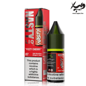 سالت نوشابه گیلاس نستی ۱۰ میل Nasty Fizzy Cherry Liq 87 10ML