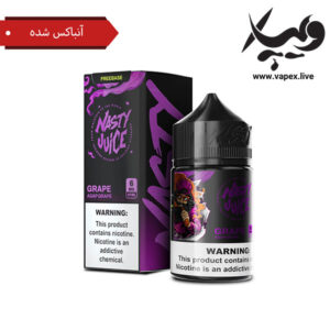 جویس انگور وحشی نستی آنباکس شده Nasty Asap Grape Unboxed