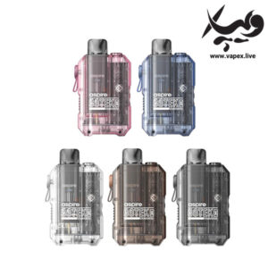 پاد اسپایر گوتک ایکس Aspire Gotek X با بدنه شفاف و پورت Type-C