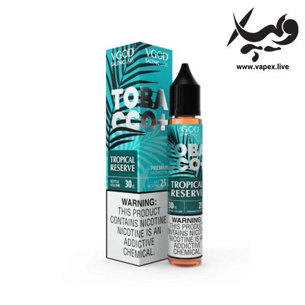 سالت ویگاد تنباکو میوه استوایی VGOD Tobacco+ Tropical Reserve Tobacco