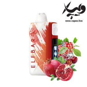 پاد یکبار مصرف الف بار آیس کینگ ۳۰۰۰۰ پاف گیلاس انار ذغال‌اخته