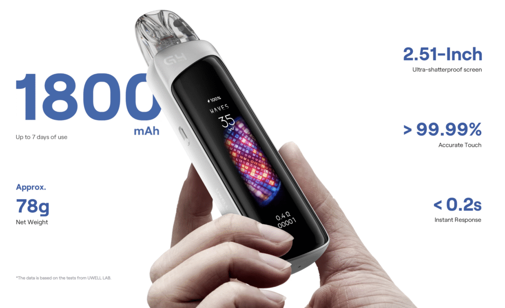 باتری پاد یوول کالیبرن جی ۴ پرو - فروشگاه ویپ ایکس